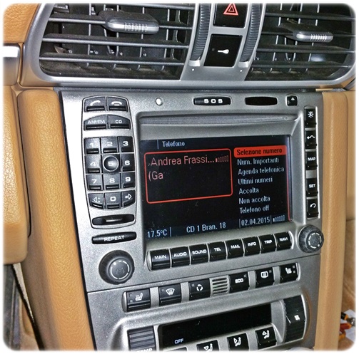 bluetooth porsche carrera