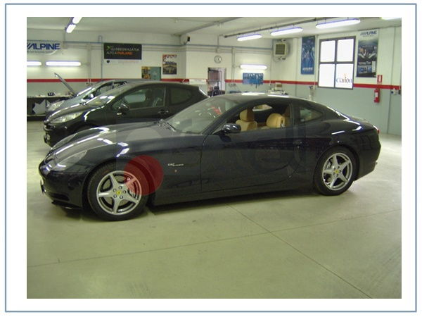 ferrari 612 scaglietti antifurto satellitare