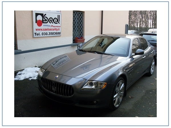 maserati quattroporte antifurto satellitare