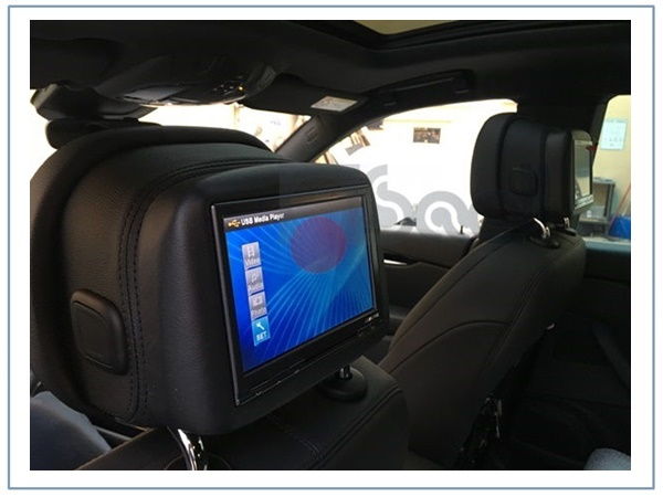 maserati levante monitor poggiatesta alpine