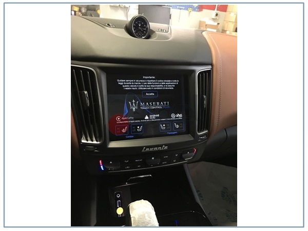 maserati levante retrofit navigazione oem