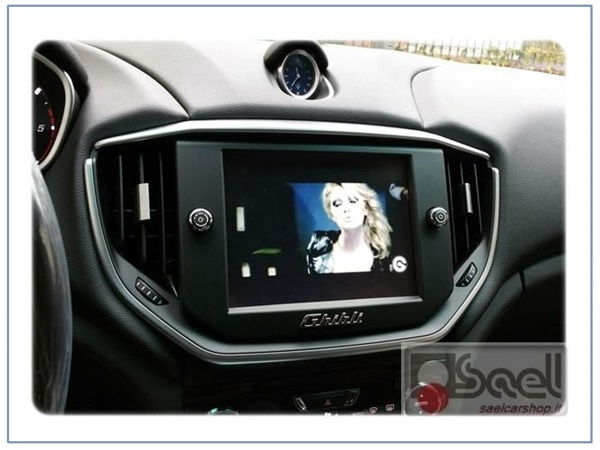 maserati ghibli usb video interfaccia
