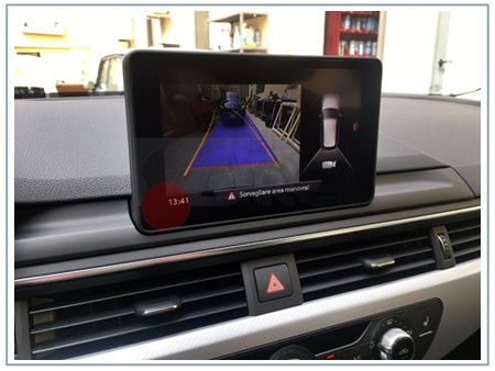 retrocamera audi a4 8w