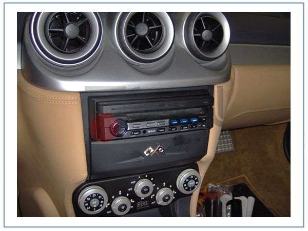 ferrari 612 scaglietti navigatore